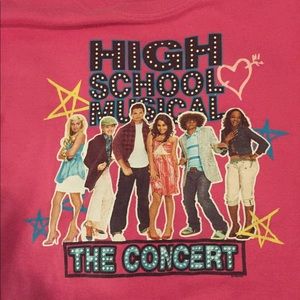 High School Musical concert T-shirt Pink size L